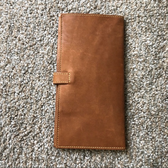 Slim Tan Leather Wallet - Picture 9 of 9